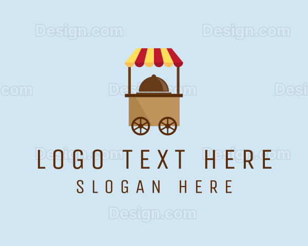 Simple Food Cart Logo