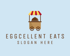 Food Cart Stand logo design