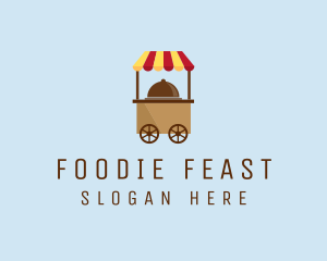 Food Cart Stand logo design