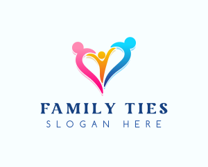 Heart Family Care logo design