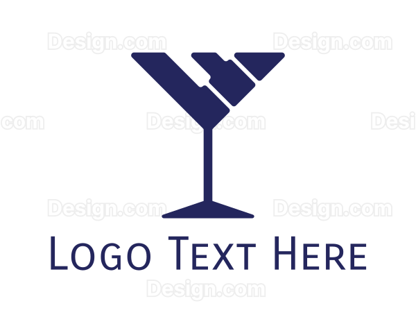 Piano Keys Cocktail Logo