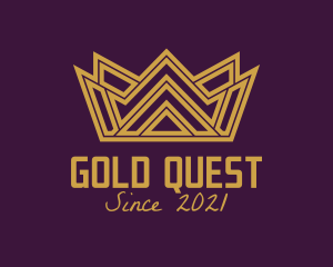 Gold Crown Monarchy  logo design