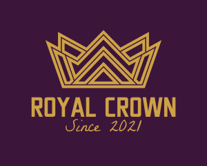 Gold Crown Monarchy  logo design