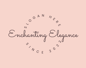 Elegant Handwritten Lettering logo design