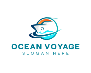 Travel Tourism Cruise Yacht logo
