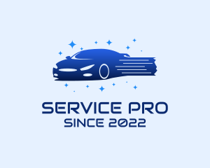 Fast Car Cleaning Service logo design