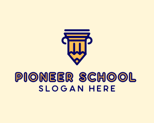 Pencil Pillar School logo