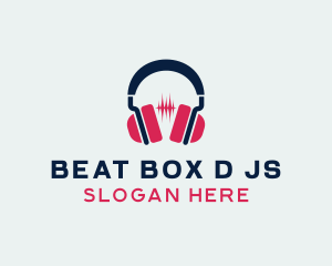 DJ Headphones Sound logo