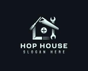 Handyman House Repair logo design