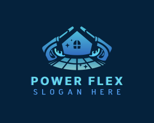 Power Washing Tiles logo design