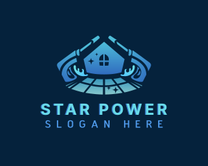 Power Washing Tiles logo design