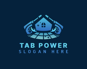 Power Washing Tiles logo design