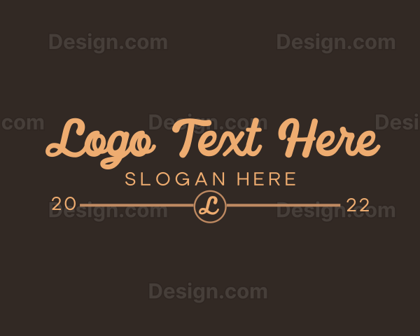 Simple Rustic Business Logo