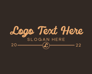 Simple Rustic Business logo