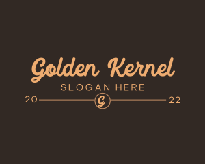 Simple Rustic Business logo design