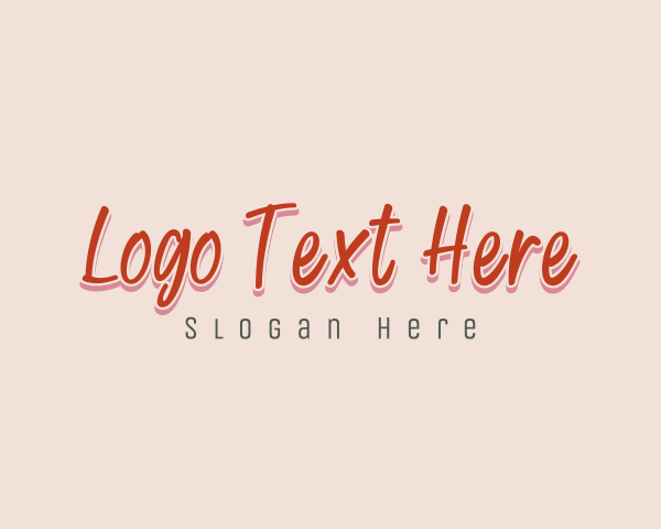 Fun Playful Wordmark logo