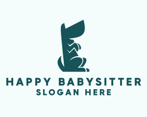 Happy Dog Puppy logo design