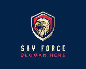 Eagle Aviation Shield logo