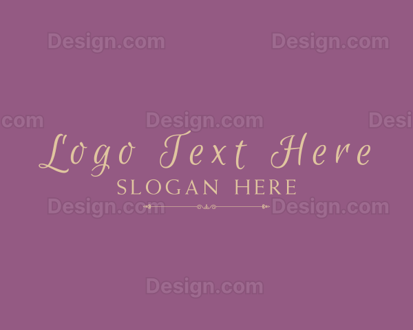 Gold Elegant Cosmetics Logo