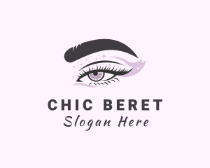 Beauty Woman Eyelash Extension Logo