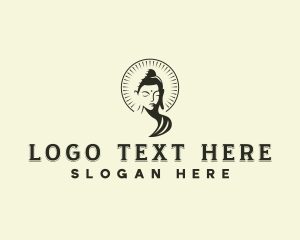 Serene Meditation Deity logo