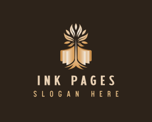 Tree Book Publisher logo design