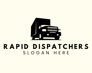 Truck Transport Dispatch logo design