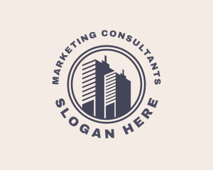 City Business Buildings logo design