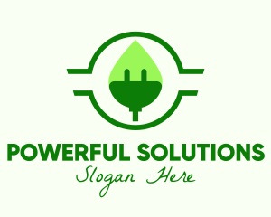 Sustainable Energy Plug logo design