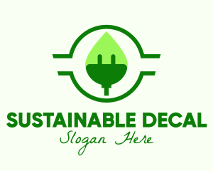 Sustainable Energy Plug logo design