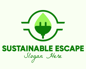 Sustainable Energy Plug logo design