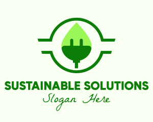 Sustainable Energy Plug logo design