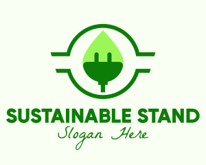 Sustainable Energy Plug logo design