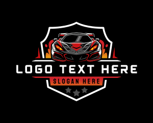 Car Racing Automotive logo