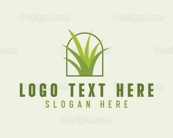 Eco Green Grass Logo