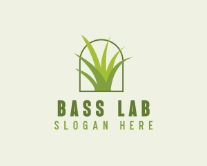 Eco Green Grass logo design