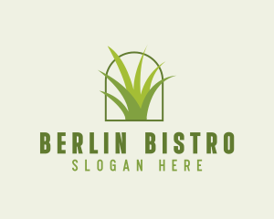 Eco Green Grass logo design