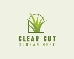 Eco Green Grass logo design