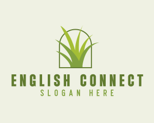 Eco Green Grass logo design