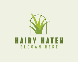 Eco Green Grass logo design