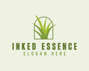 Eco Green Grass logo design