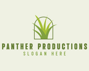 Eco Green Grass logo design