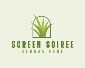 Eco Green Grass logo design