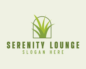 Eco Green Grass logo design