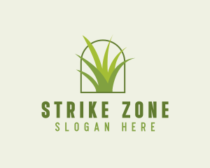 Eco Green Grass logo design