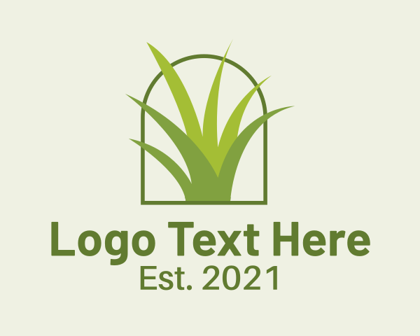 Grass Care logo example 4