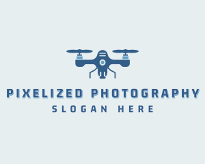 Surveillance Aerial Drone logo design