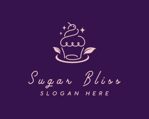 Doodle Sweet Cupcake logo design