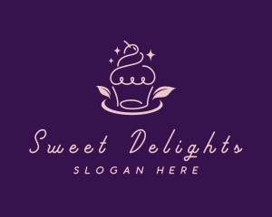 Doodle Sweet Cupcake logo design