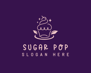 Doodle Sweet Cupcake logo design